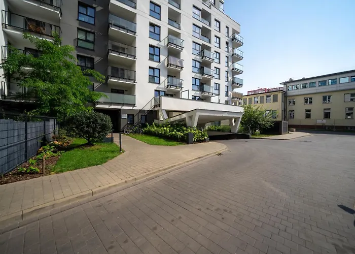 Skierniewicka - Parking, Workspace, Balcony - By Rentujemy * Warsaw