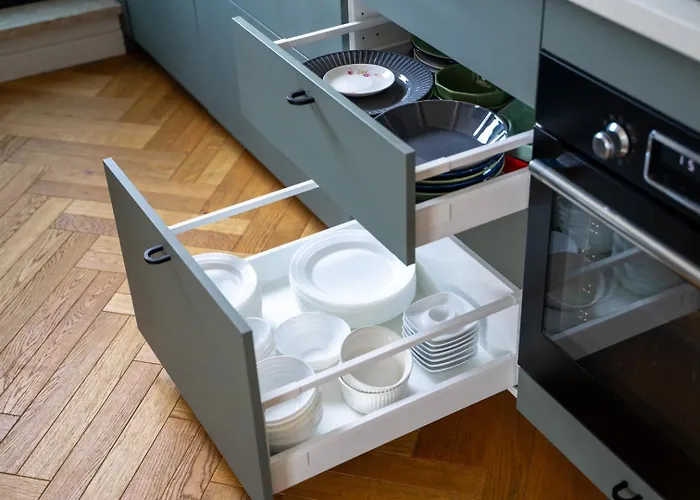 Skierniewicka - Parking, Workspace, Balcony - By Rentujemy * Warsaw