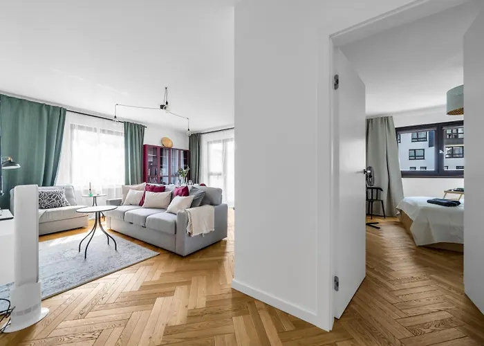 Skierniewicka - Parking, Workspace, Balcony - By Rentujemy