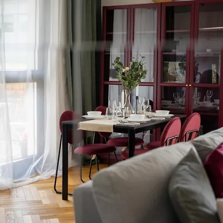 Skierniewicka - Parking, Workspace, Balcony - By Rentujemy Warsaw