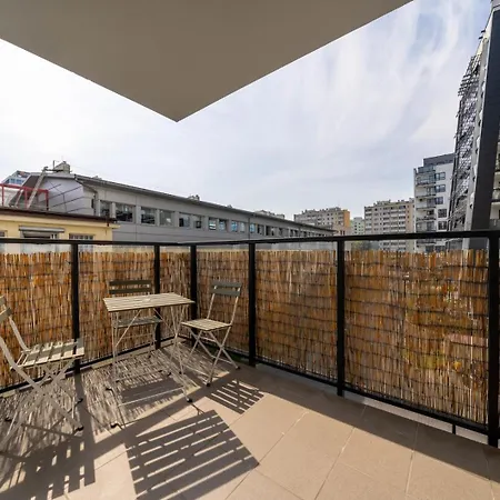 Skierniewicka - Parking, Workspace, Balcony - By Rentujemy * Warschau